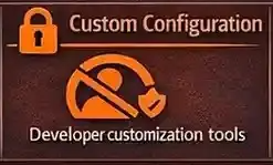 cutomizeable configuration