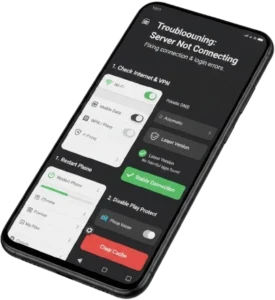 Server not connect with beta server